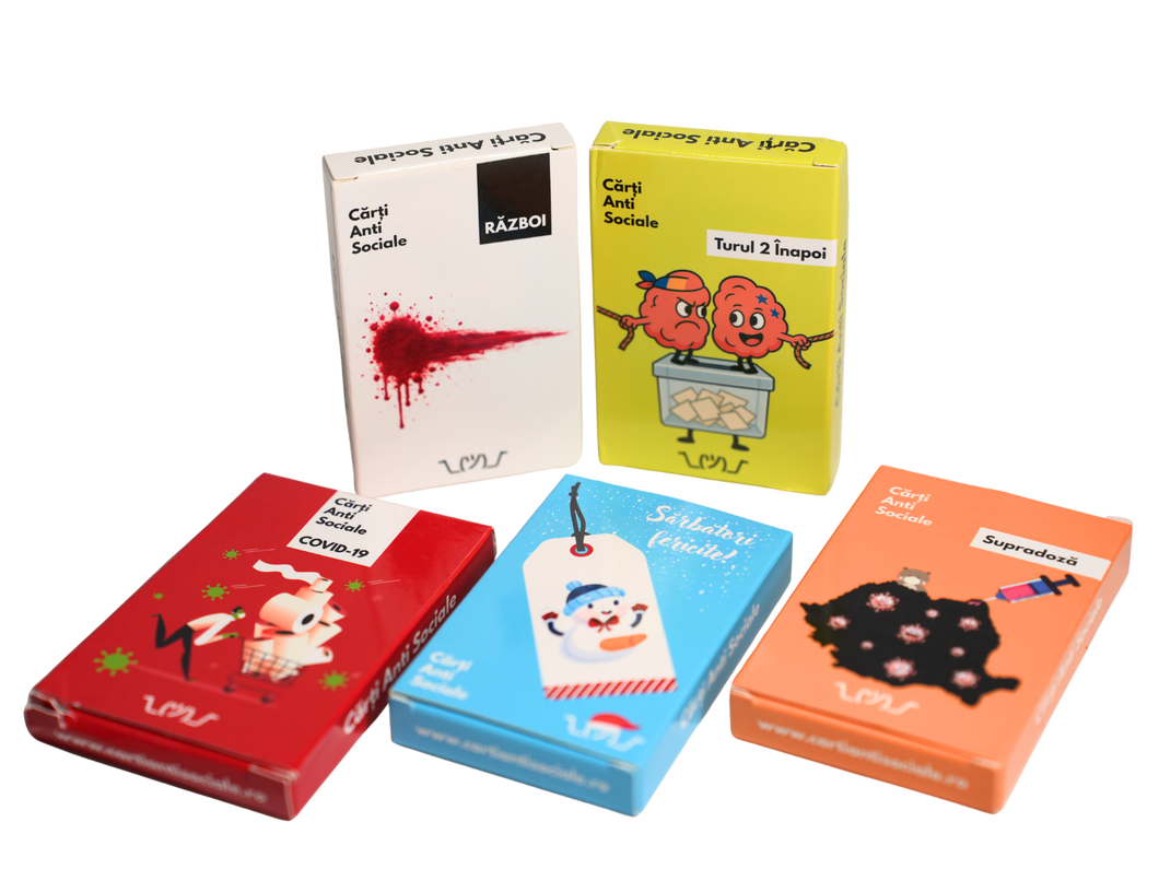 Set 5 extensii (COVID-19, Sărbători fericite, Supradoză, Război si Turul 2 Înapoi)
